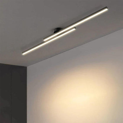 Linear Ceiling Light - Modern Aluminium LED Lamp
