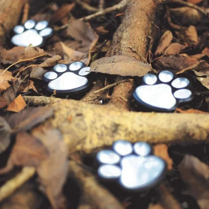 Warm furry waterproof solar garden lamp