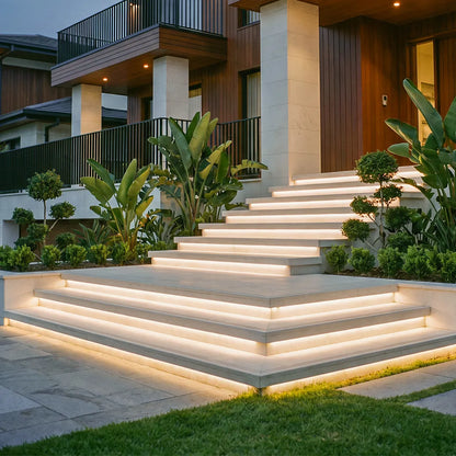 Outdoor Embedded LED Light Strips Modern Flexible Light