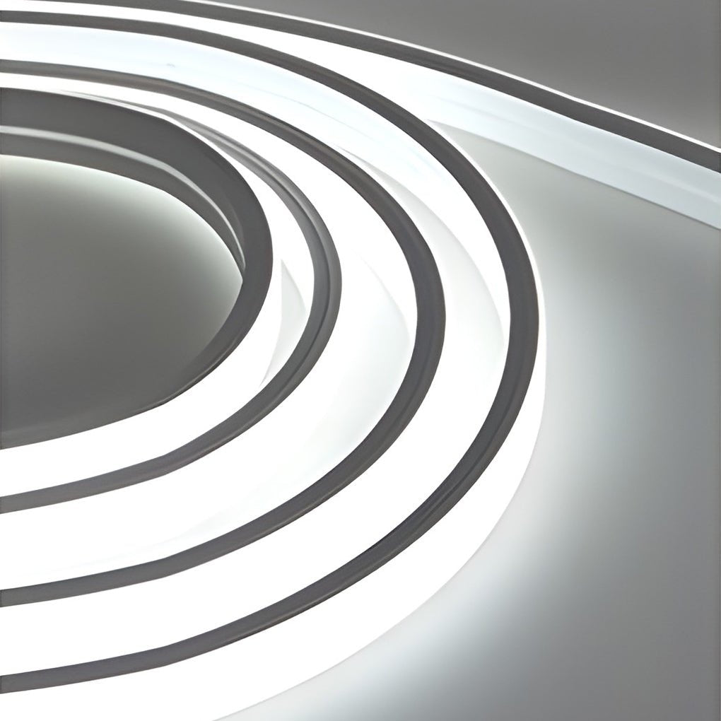 Outdoor Stair Lighting Strips Silicone White LED Light