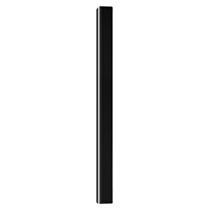 Outdoor Strip Wall Light Black Linear LED Integrated Light