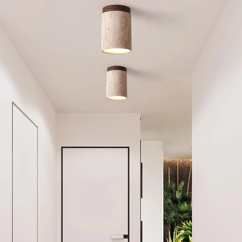 Modern ceiling lamp for hallway Slim LED fixture for stairs
