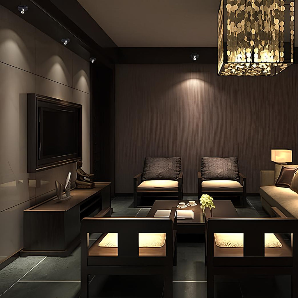 Versatile easy-to-install wall spotlight with remote control
