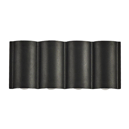 Up and down Outdoor Wall Lights Modern Wave-Shaped LED Light