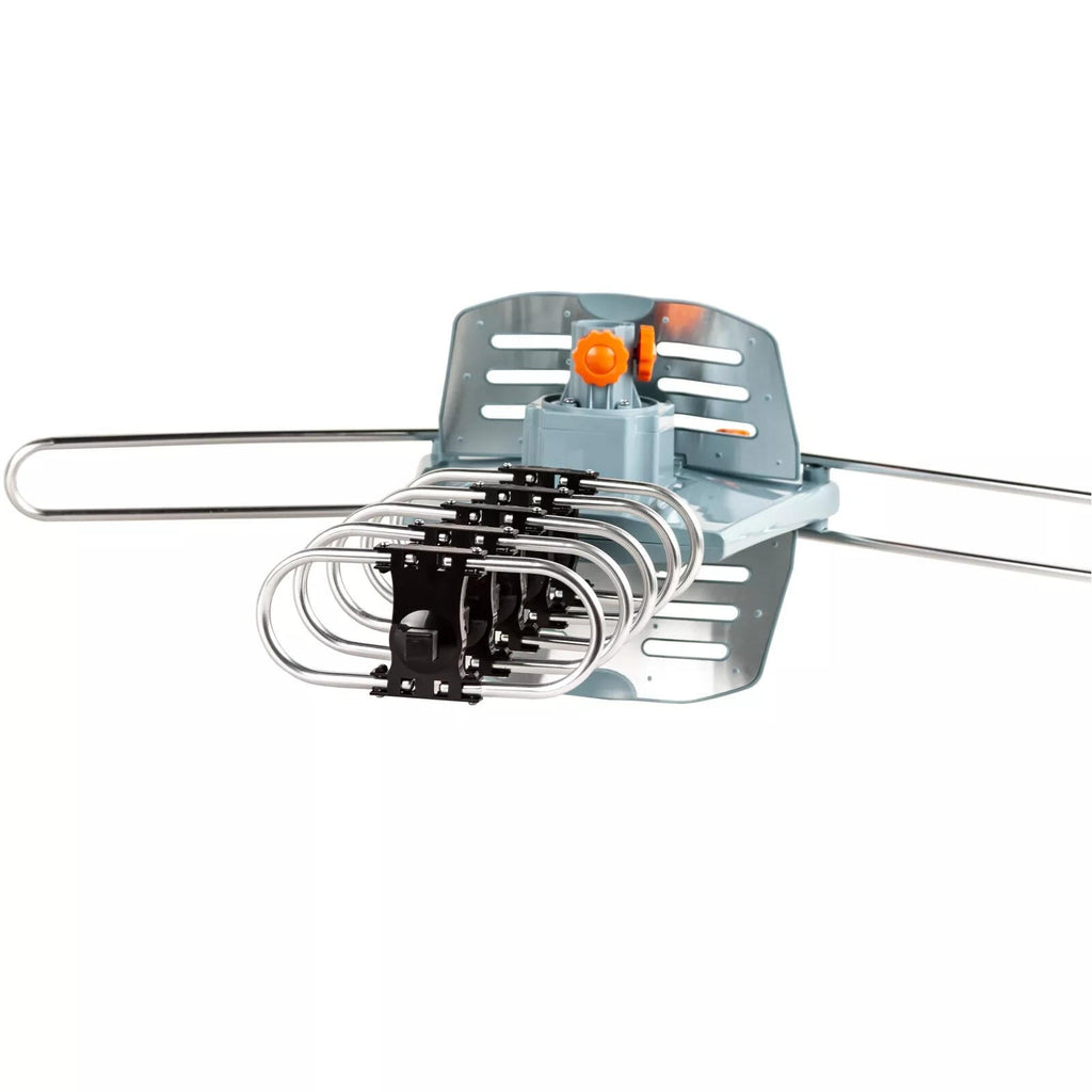 Long Range Digital HD TV Antenna With Full 360 Directional Motor And Mounting Pole