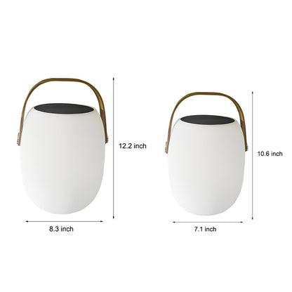 Outdoor Solar Floor Lanterns Portable Lantern LED Light