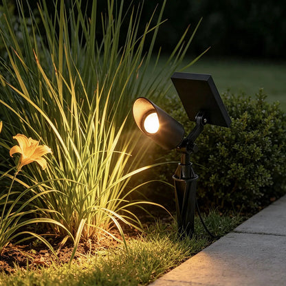 Solar Spotlight for Trees Outdoor Courtyard Lawn Landscape Light