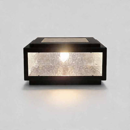 Square Outdoor Pillar Lights Modern LED Waterproof Outdoor Light