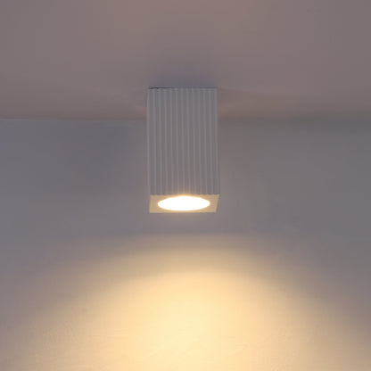 Shiro Fluted Minimalist Contemporary Ceiling Light