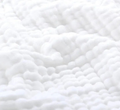 Soft Muslin Plaid Light Cotton Blanket Round Warm Plush Living Room Bedroom | Sansoti