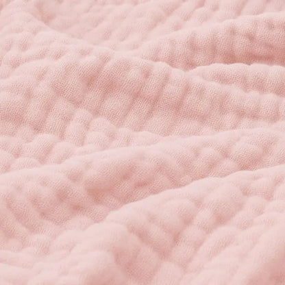 Soft Muslin Plaid Light Cotton Blanket Round Warm Plush Living Room Bedroom | Sansoti
