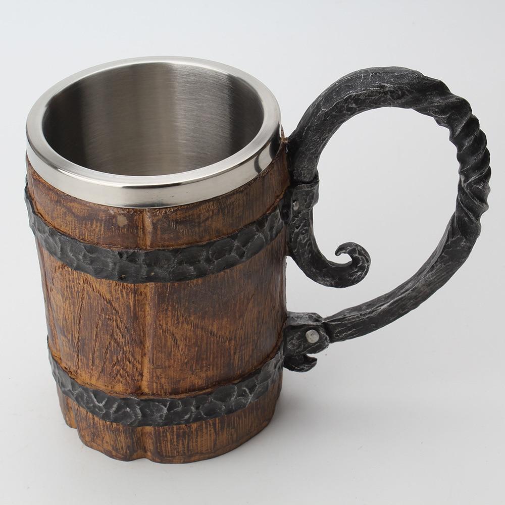 Rustic Nordic Viking Double Mug