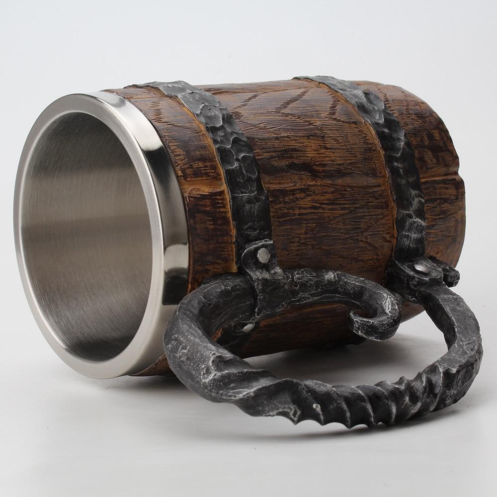 Rustic Nordic Viking Double Mug