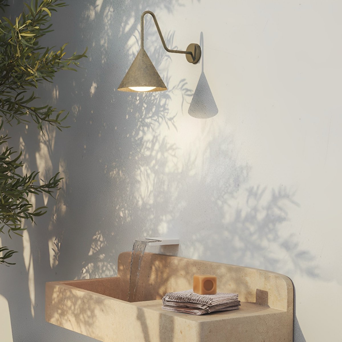 Waterproof Modern Minimalist Bell LED Outdoor Wall Sconces
