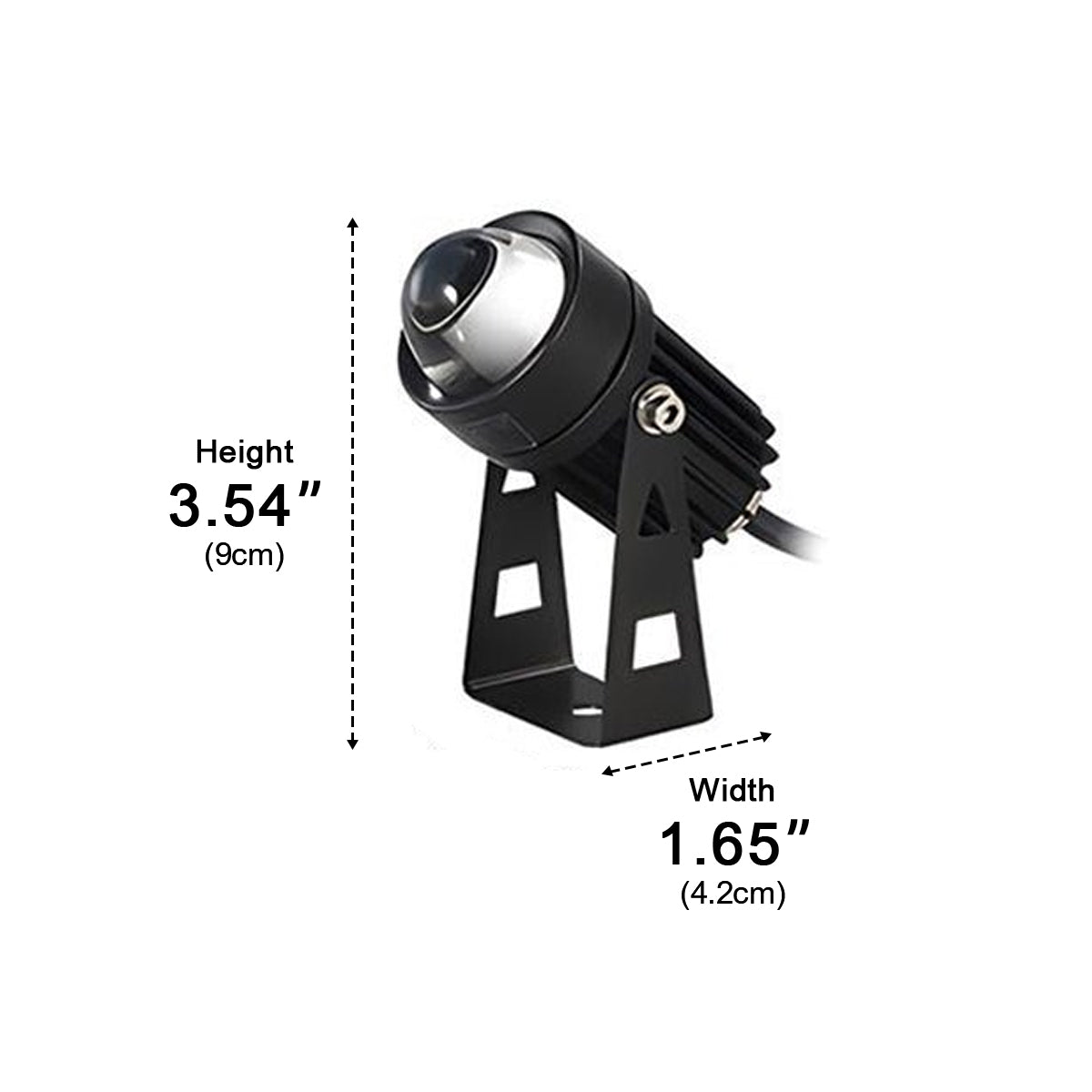 Outdoor Wall Washer Light, IP67 Waterproof, 3W to 80W – Die-Cast Aluminium LED, Warm White or Colour, for Facades & Columns