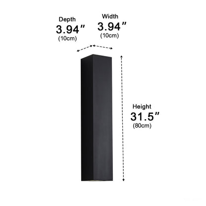 Waterproof Outdoor Rectangular Up and Down Exterior Wall Lights